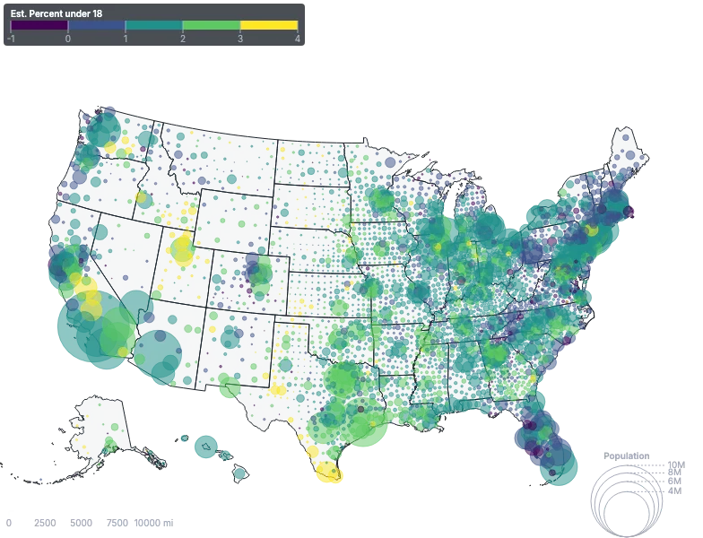 GeoPath - bubble-map